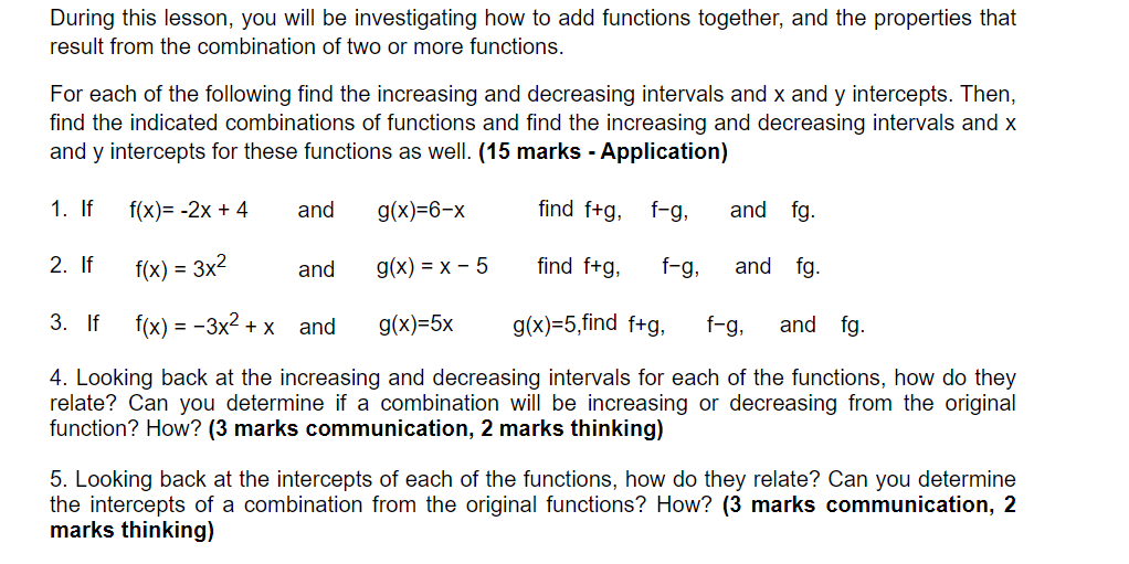 During this lesson, you will be investigating how