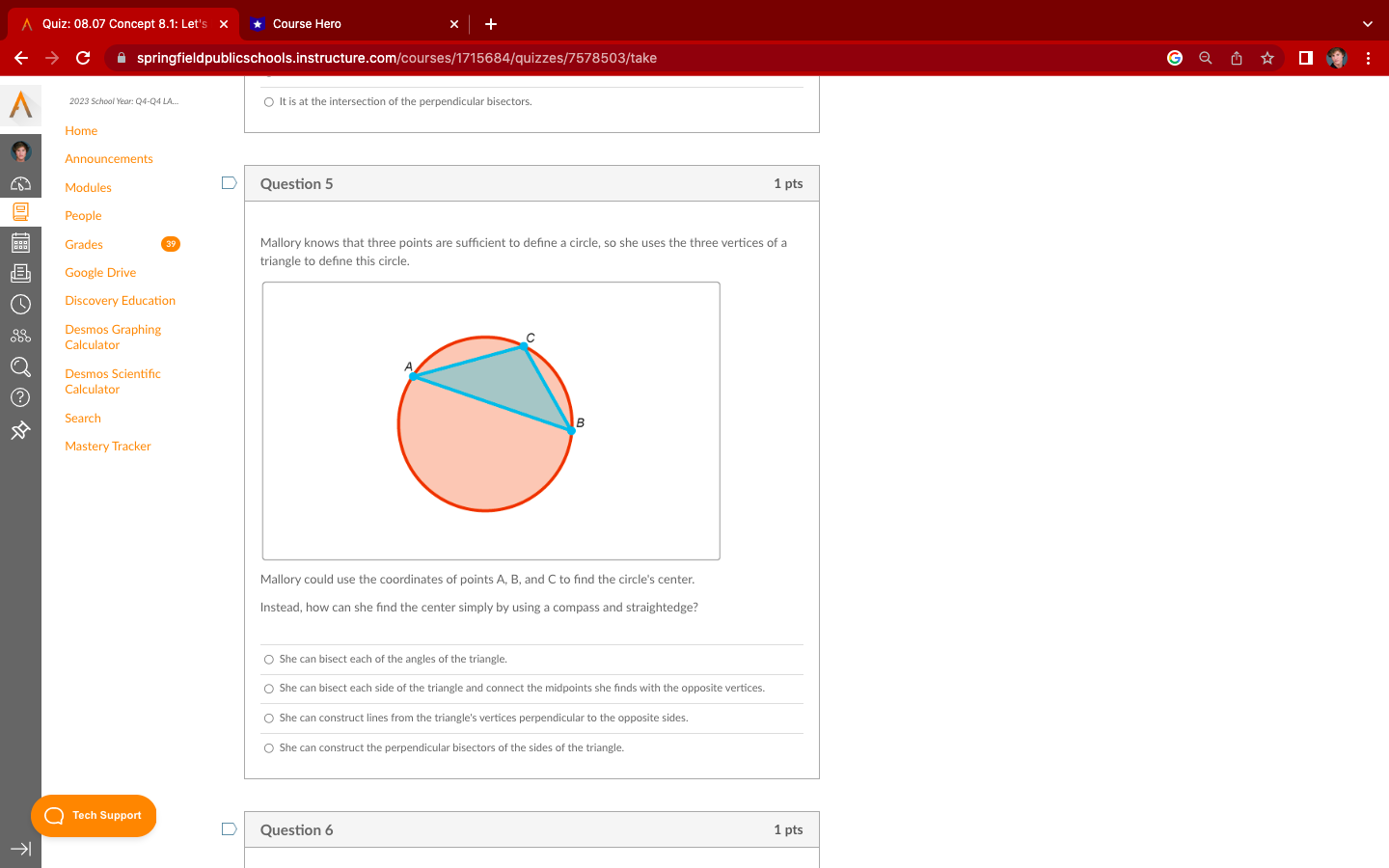 A Quiz: 08.07 Concept 8.1: Let's x * Course