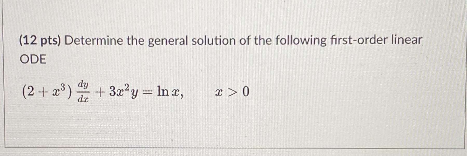 Please reference image (12 pts) Determine the