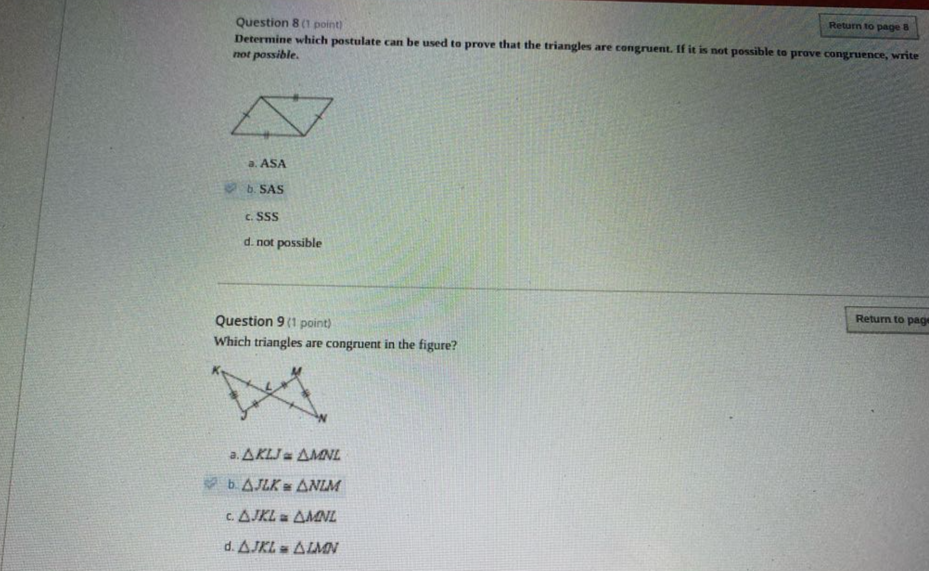 For question 6 i need the missing reason, 7 I