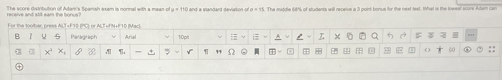 receive and still earn the bonus? The score