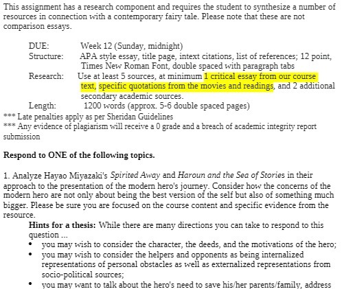 This assignment has a research component and