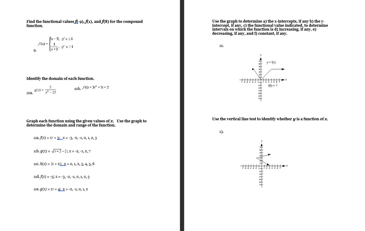 TEST: CHAPTERS 25-33 Find the slope of the line
