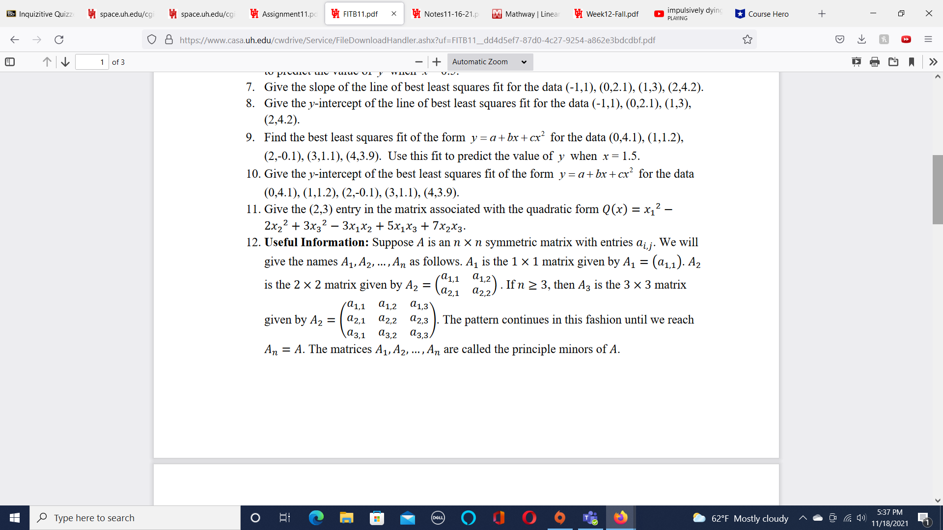 please do 9-11 Bb Inquizitive Quizze 41