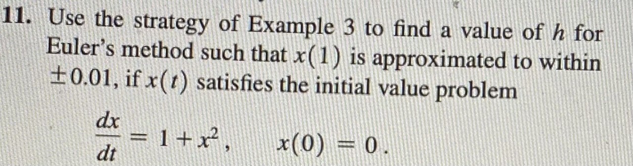 Please Help with question 7 ONLY 11. Use the