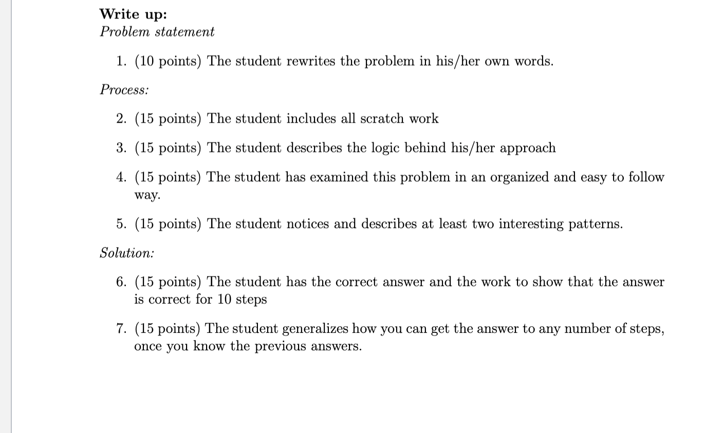 Number of Steps Suppose that a staircase