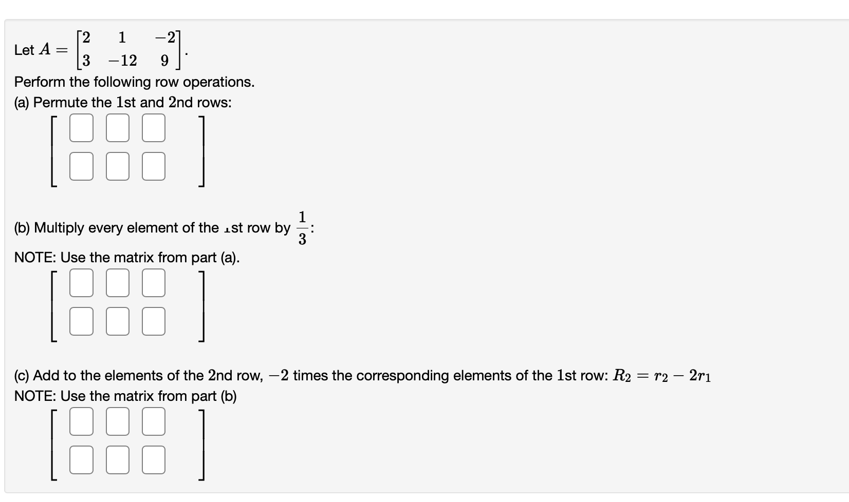 Linear algebra. Please show steps 1 Let A = CO N