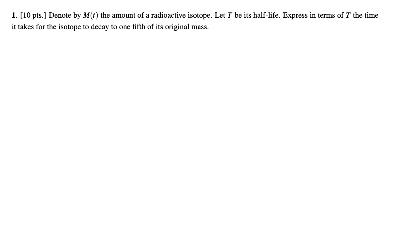 I need a help with the differential