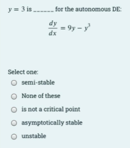 The equation - 3y + 10 = -12 cos x + 2 sin x is a
