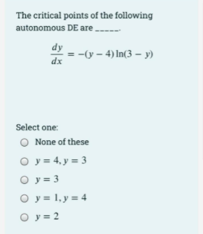 The equation - 3y + 10 = -12 cos x + 2 sin x is a