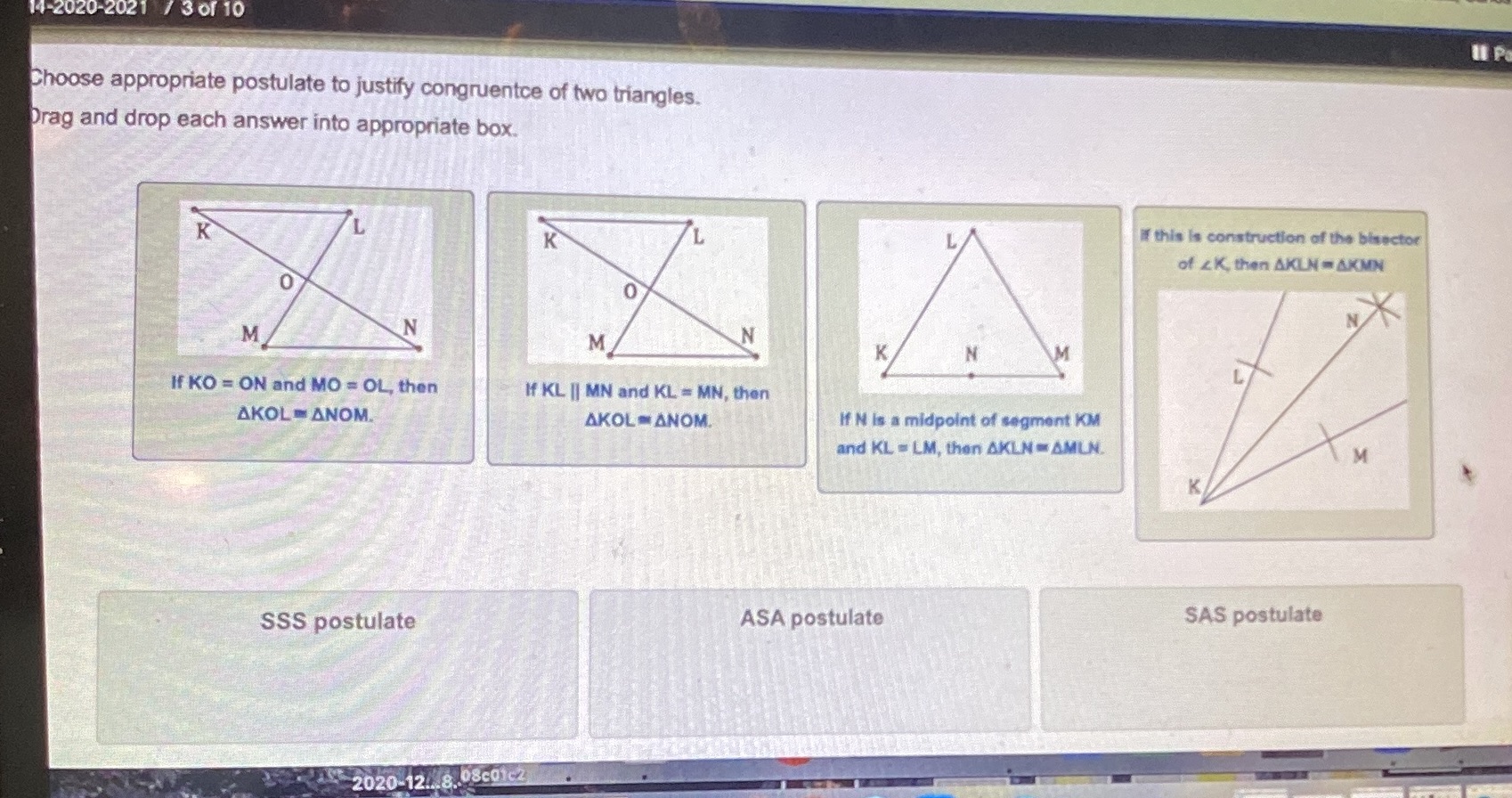 14-2020-2021 / 3 of 10 II P Choose appropriate
