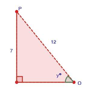 1.Find the measure of angle x. Round your answer