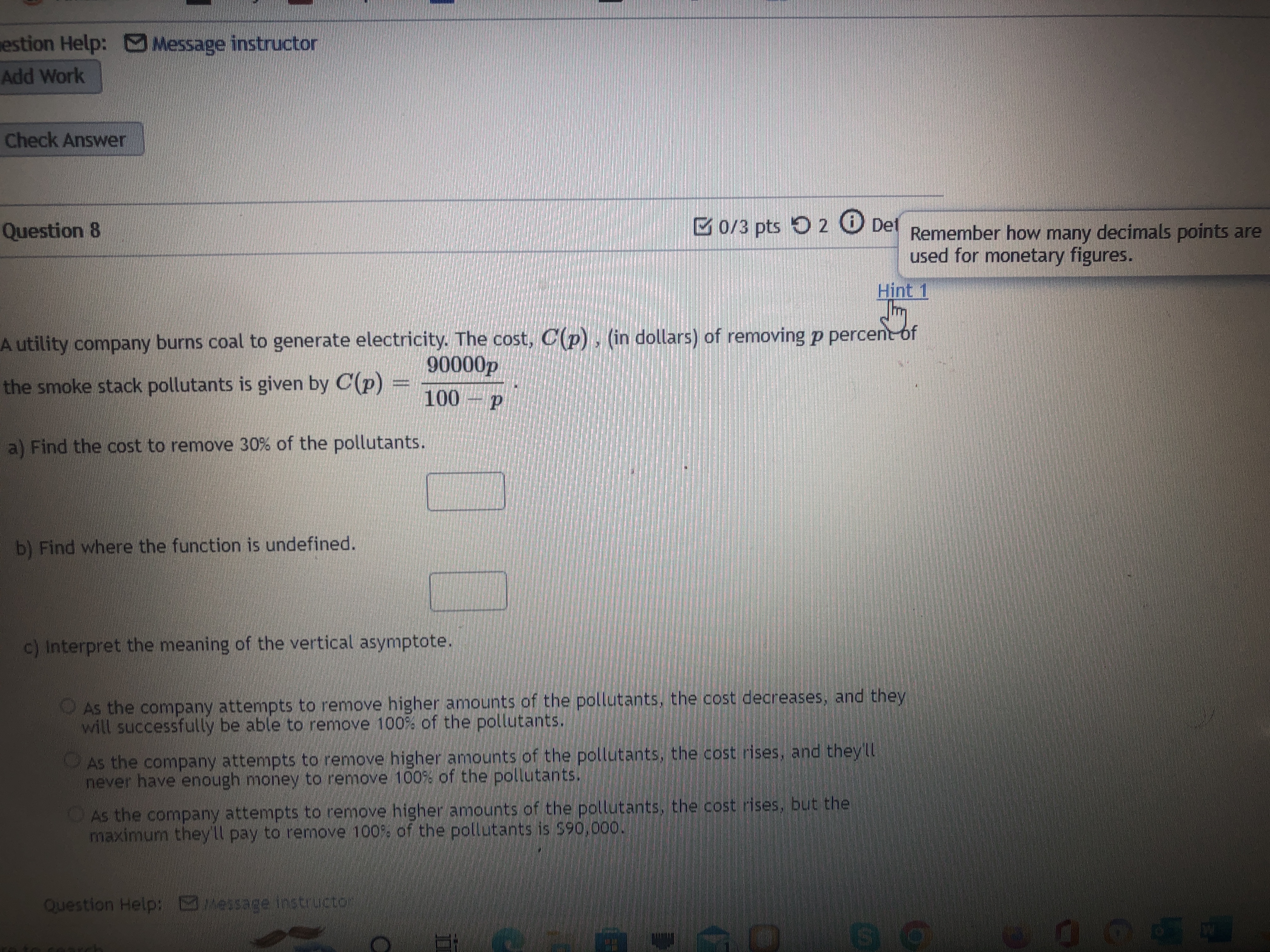 Identify the vertical asymptotes, horizontal