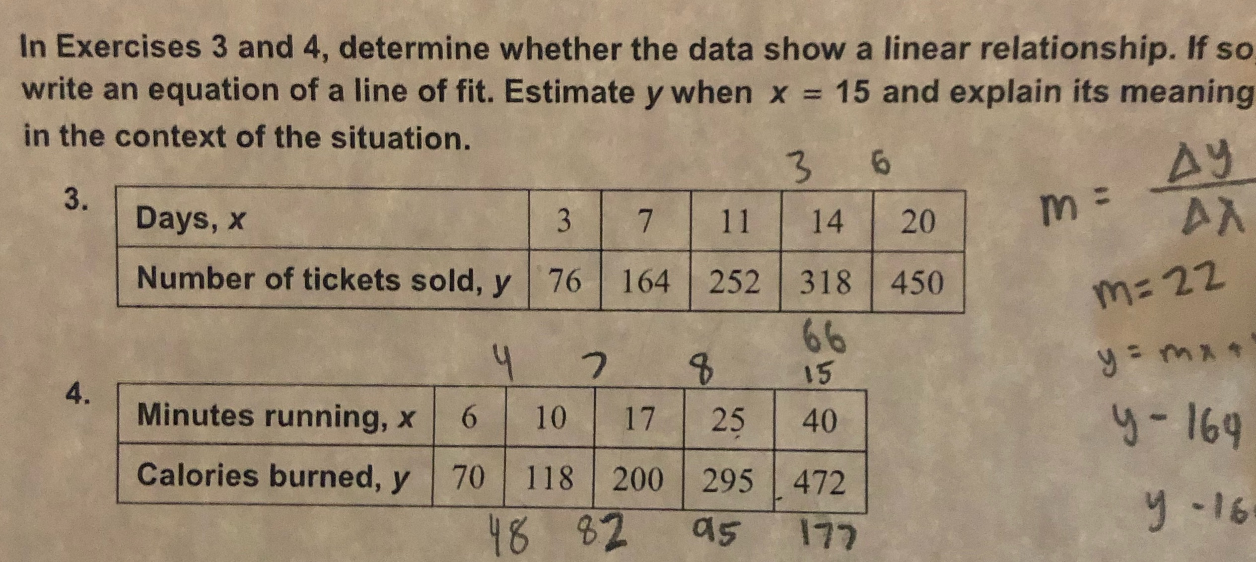 Hi I need help on number 4 In Exercises 3 and 4,