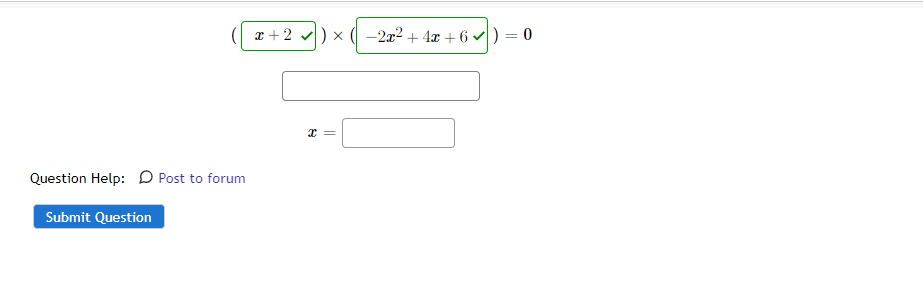Find 3: 2:3 + 142: + 12 = 0 Find one zero for