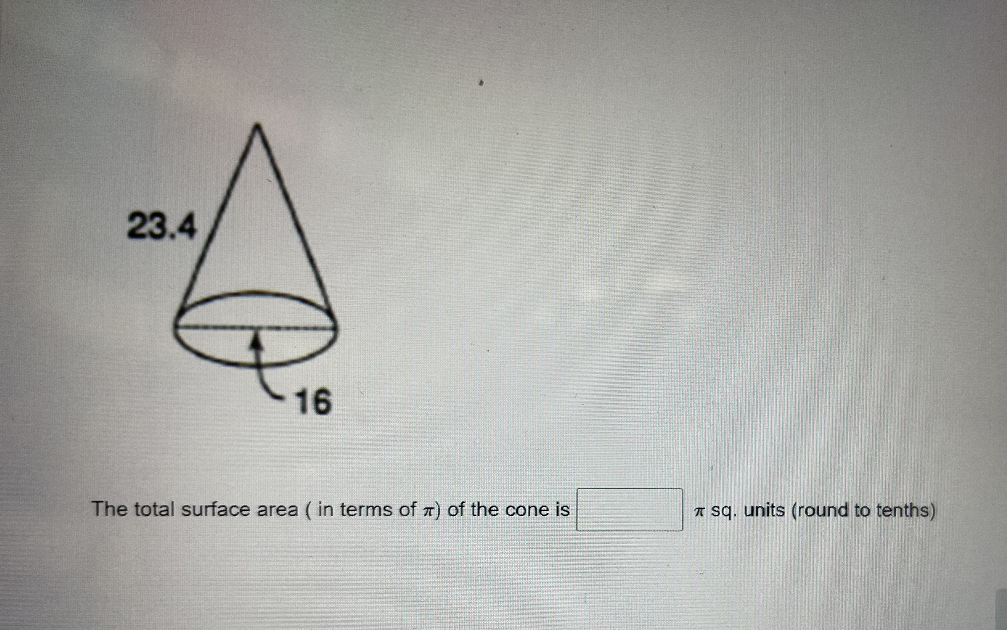 Surface Area and Composites 15 5 16 The total