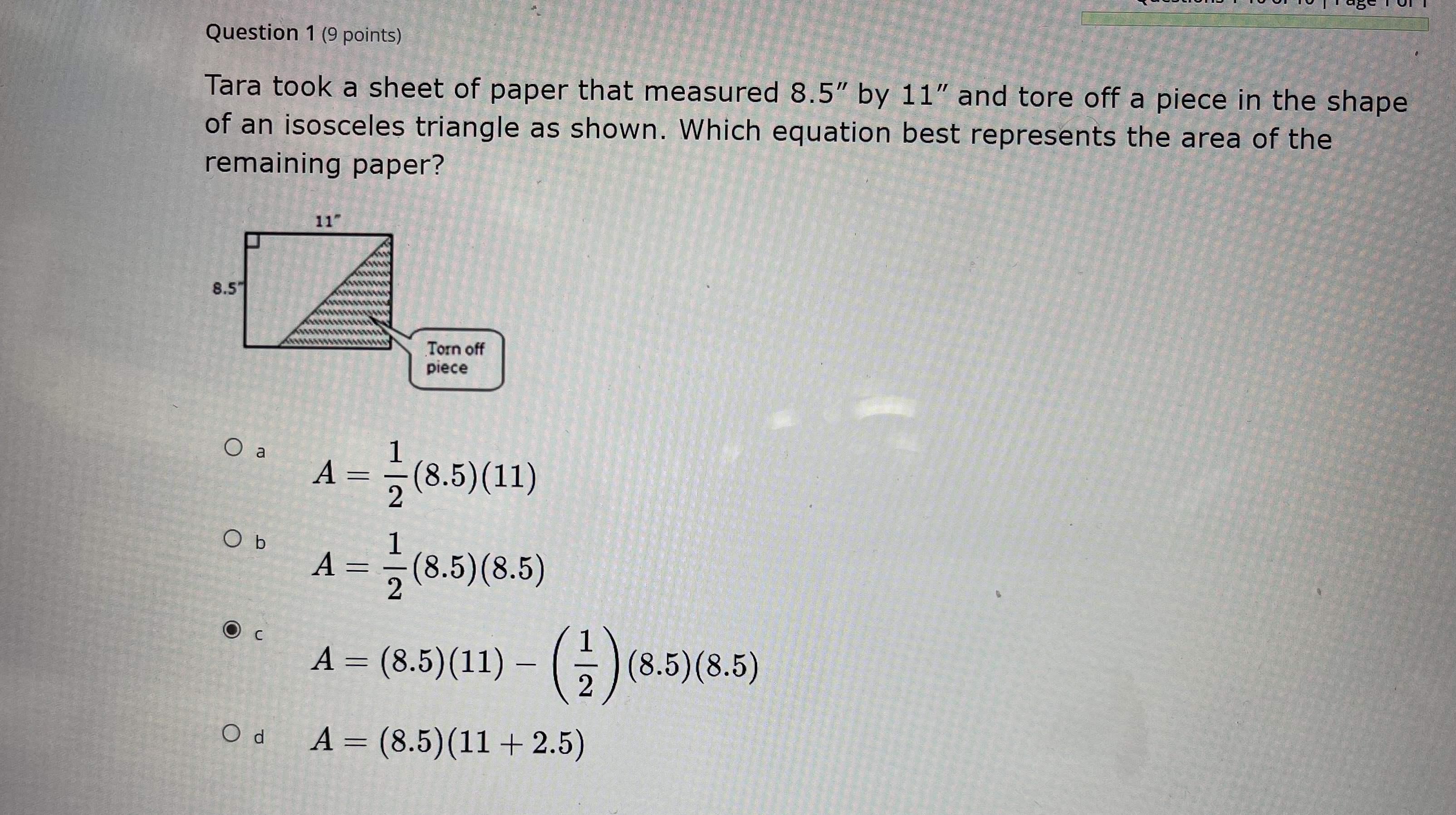 Surface Area and Composites 15 5 16 The total
