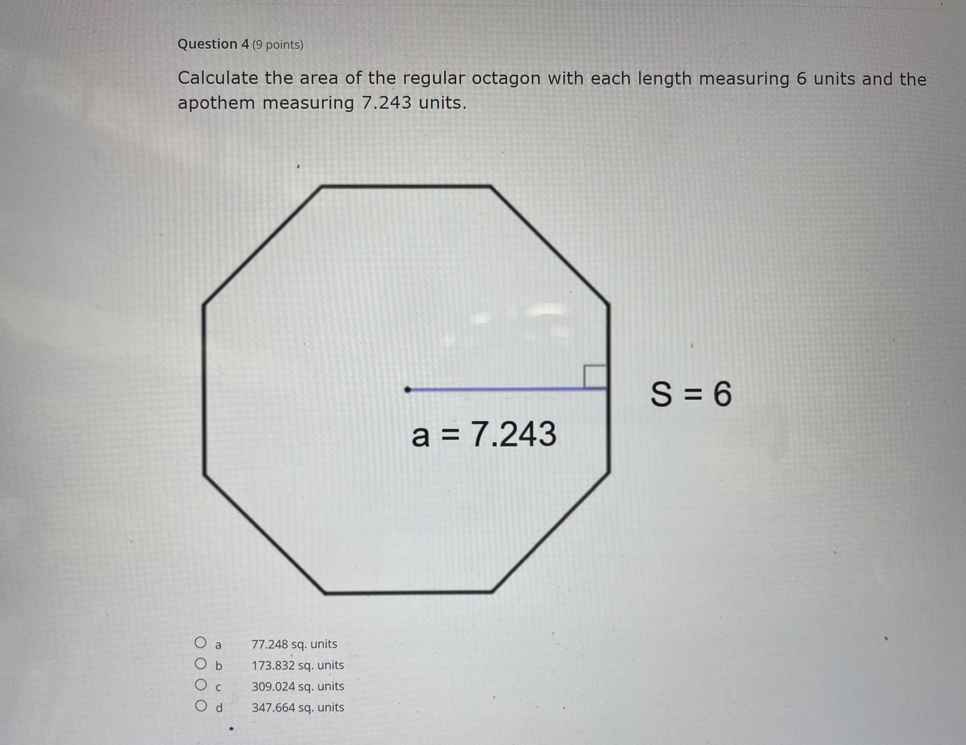 Surface Area and Composites 15 5 16 The total