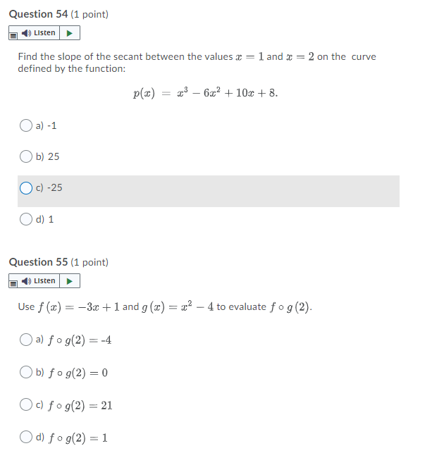 Please leave answers below with no explanation