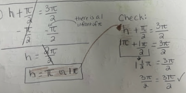 show work like this on paper \f\f\fRd = 18 even