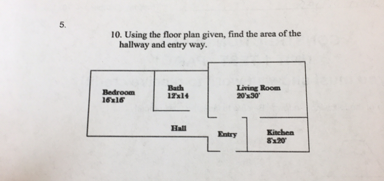 Please solve this quickly 5. 10. Using the floor