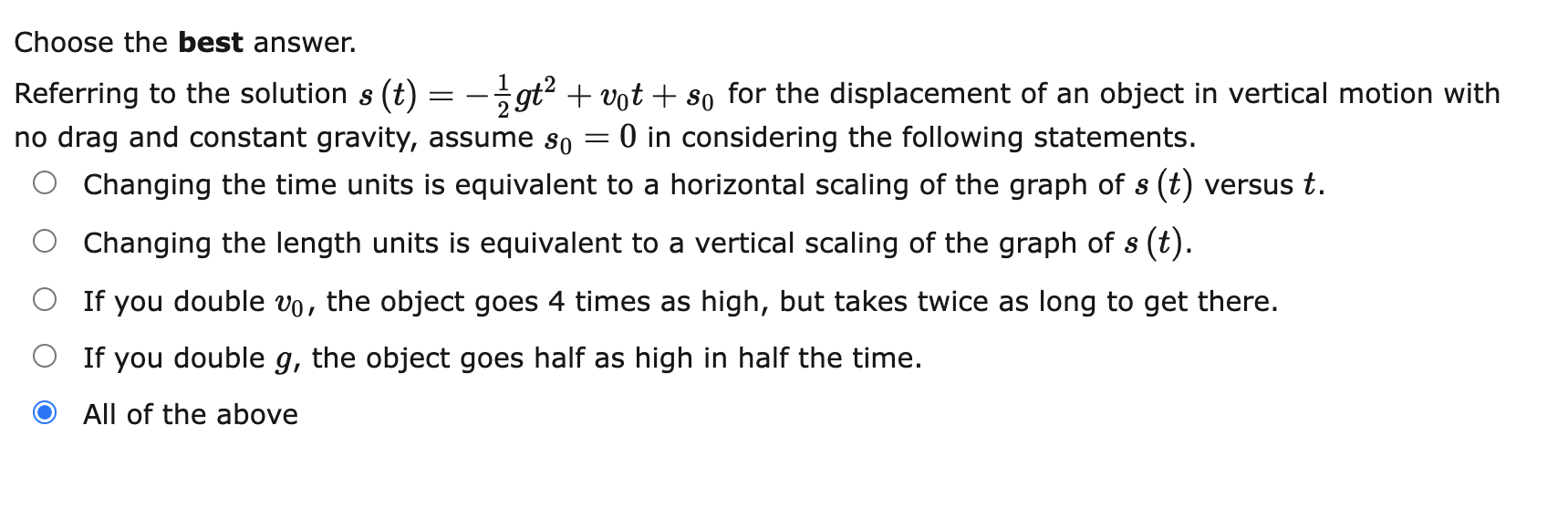 Please have a look of the mc question below and