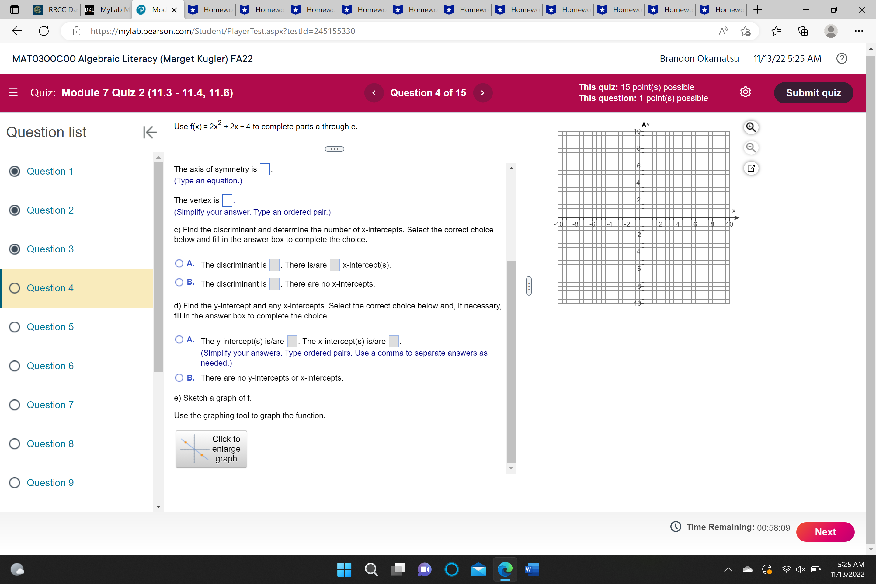 @ RRCC Da D2L MyLab MP Mod X * Homewo Homewo