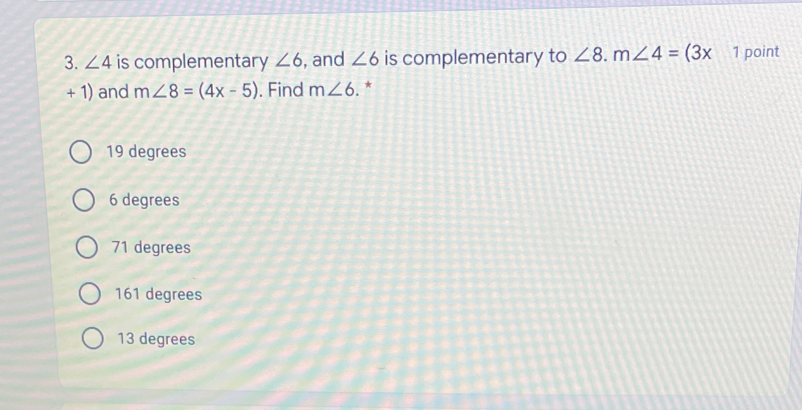 3. Z4 is complementary 26, and 26 is