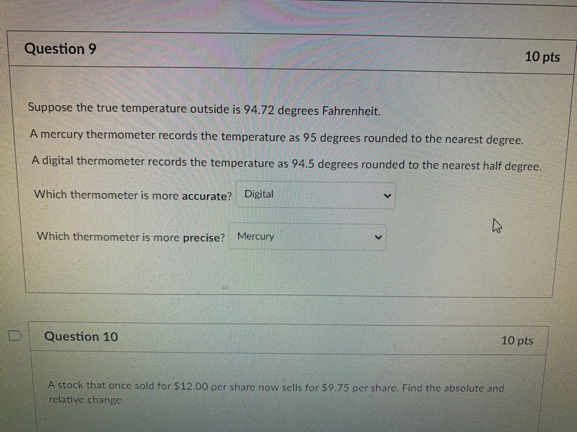 QUESTION ATTACHED BELOW Question 9 10 pts Suppose