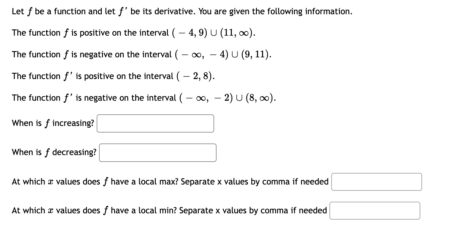 Let f be a function and let 3" 