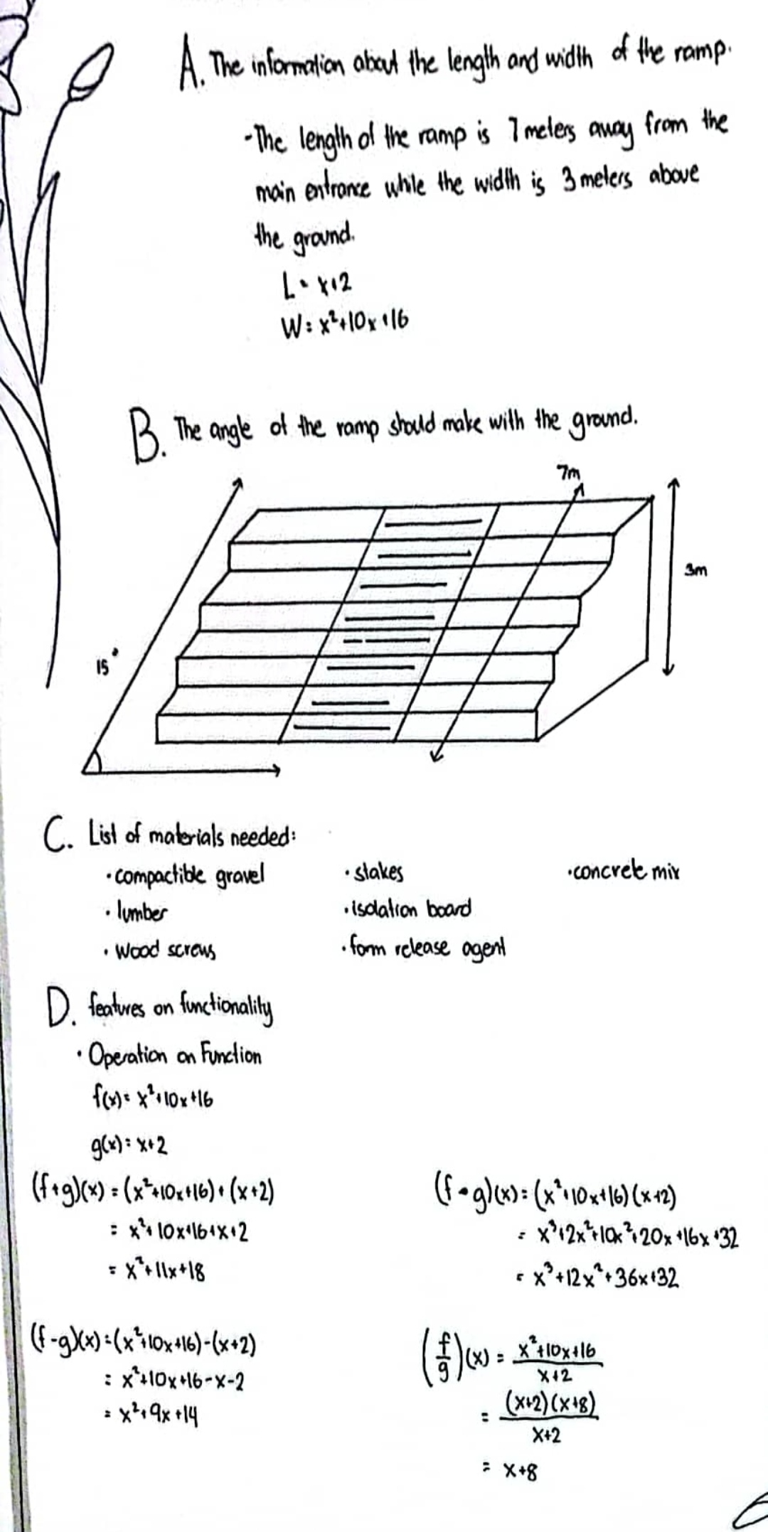 GenMath Performance Task 1 You are the lead