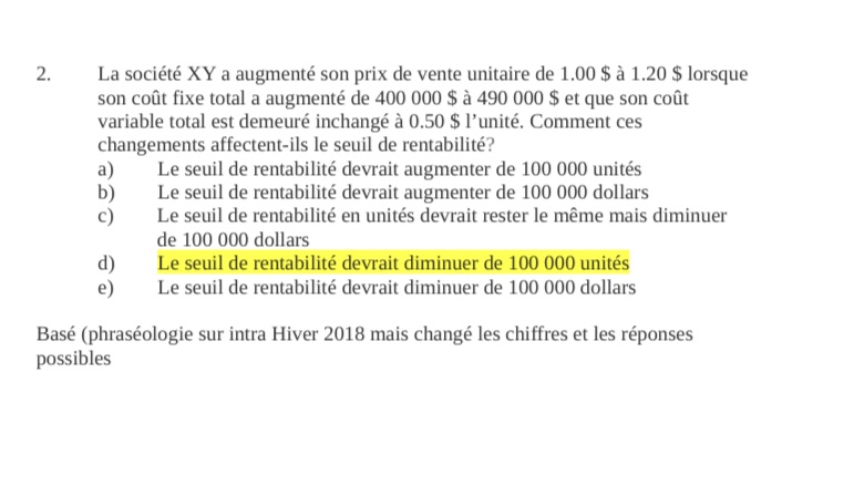 Pourquoi la rponse est d)?? \f