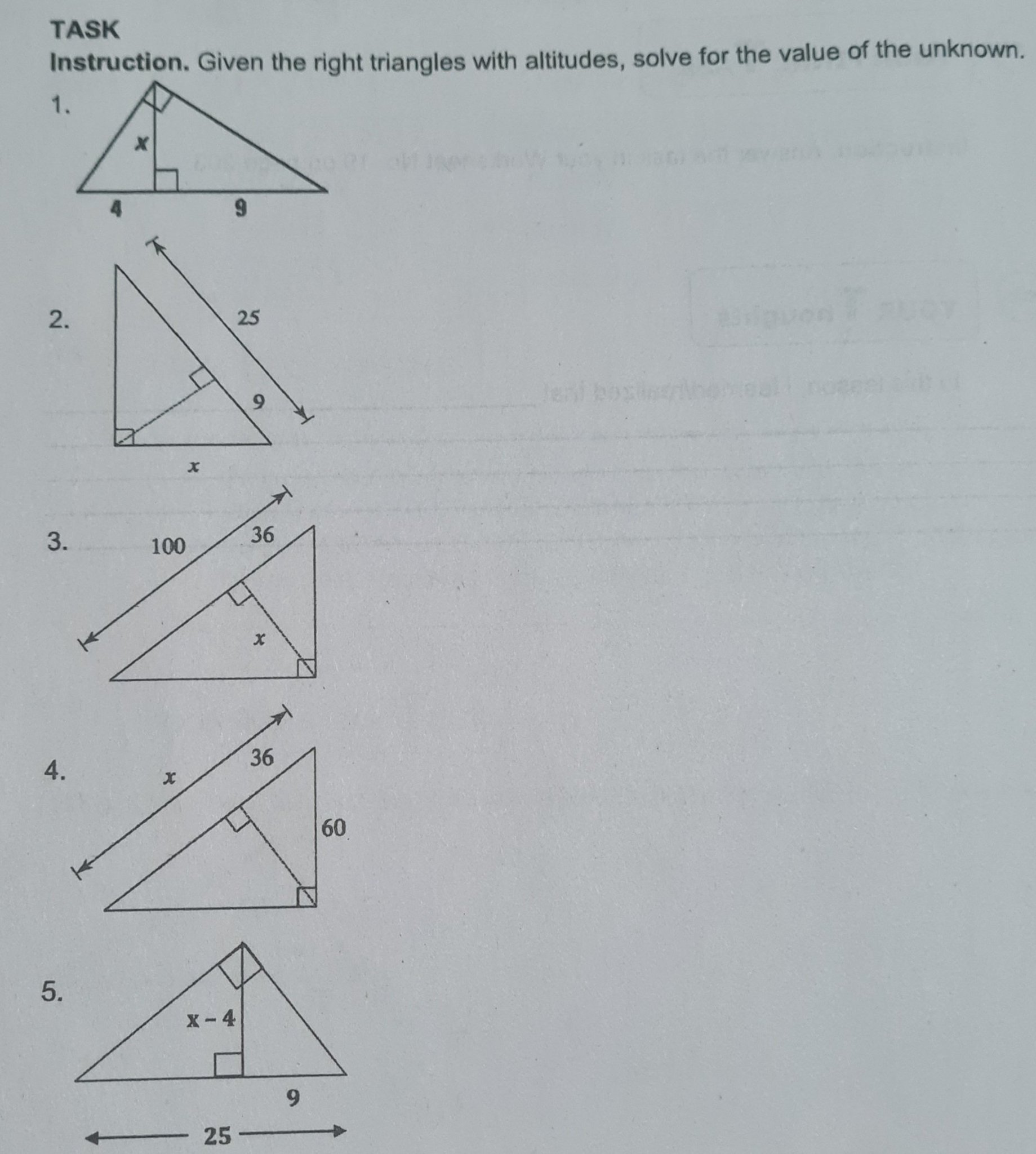 TASK B Instruction. Use the properties of