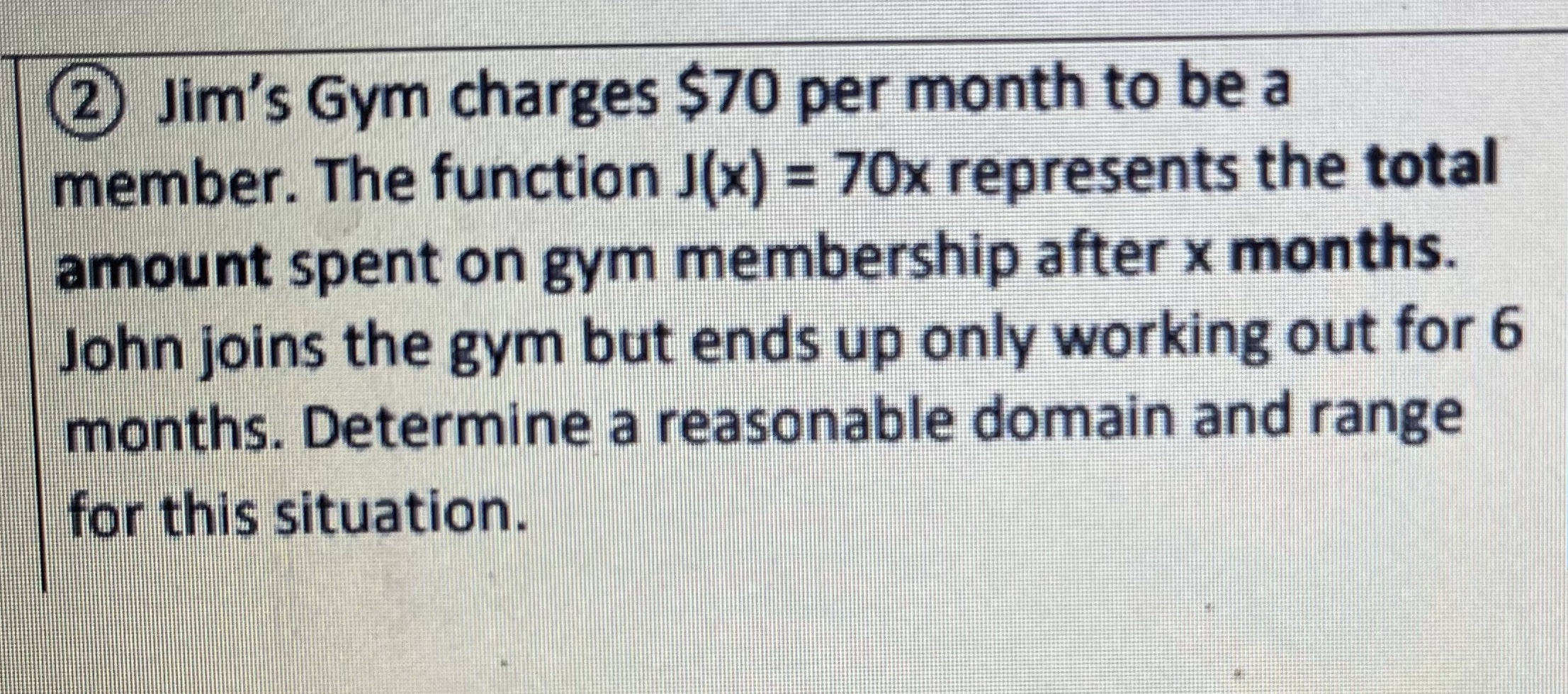 Help please me solve the domain and range! 2)