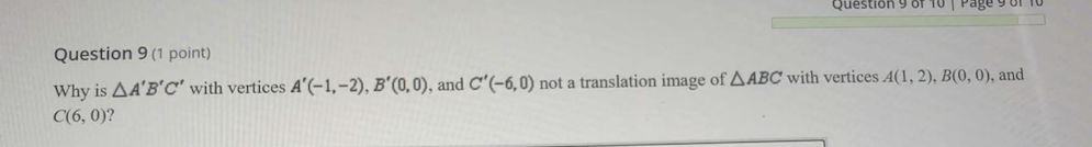 Hello. I need help with 1-10 geometry questions