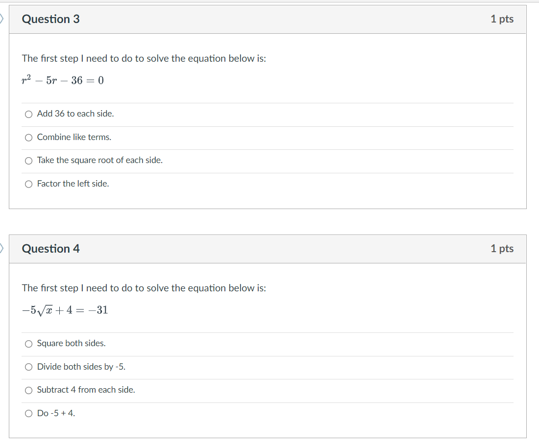 \fQuestion 1 The rst step I need to do to solve