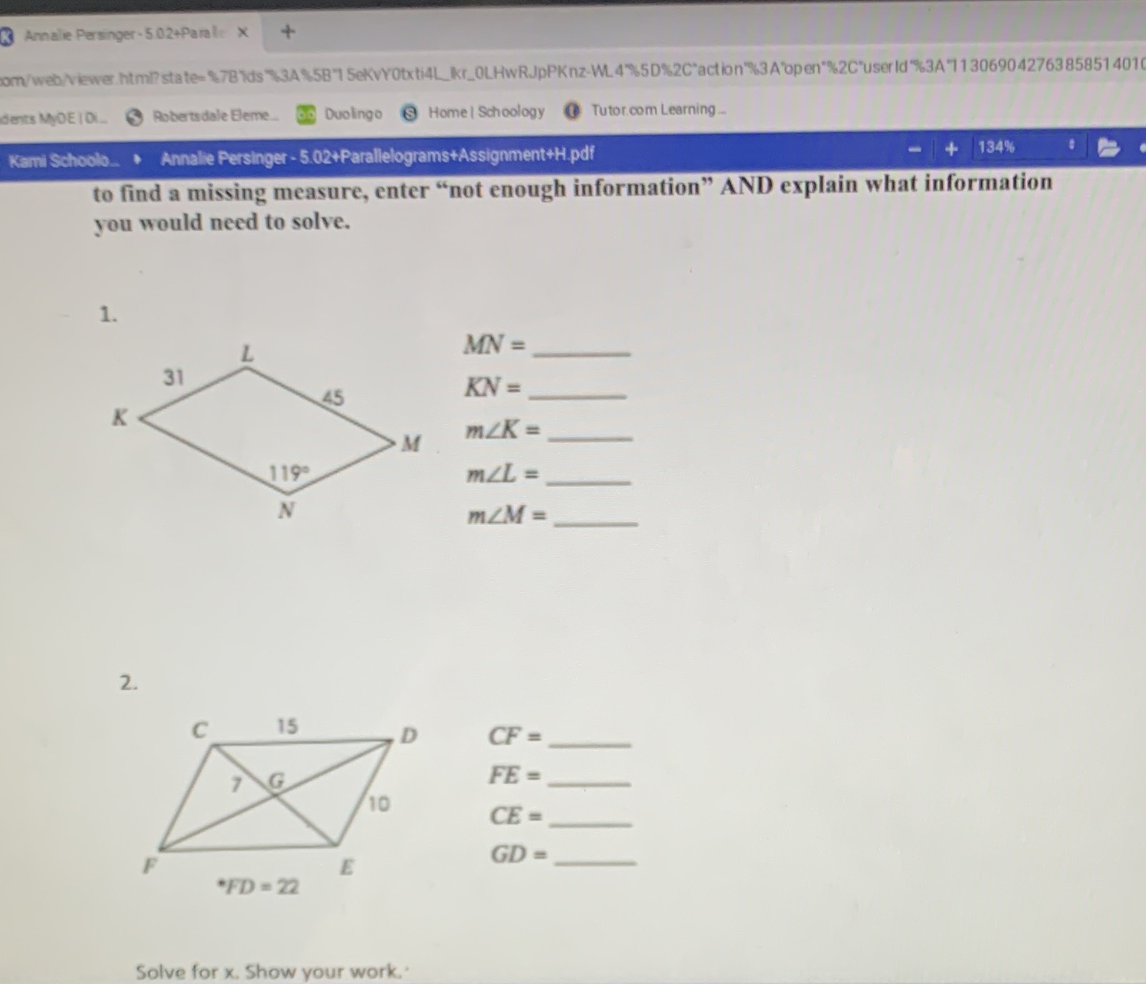 K Annalie Persinger - 5 02+Parale X +