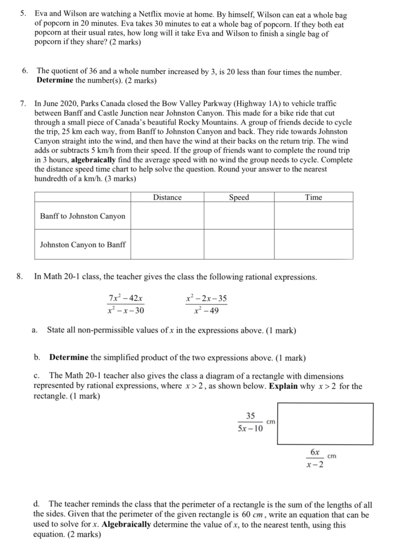 5. Eva and Wilson are watching a Netflix movie at