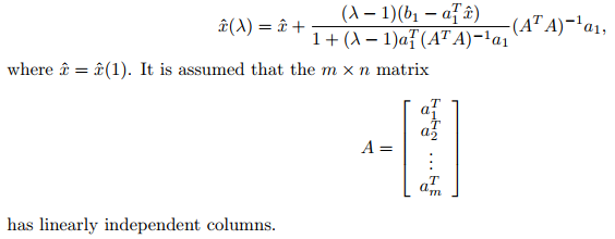 \f\fSuppose you have computed I": using the