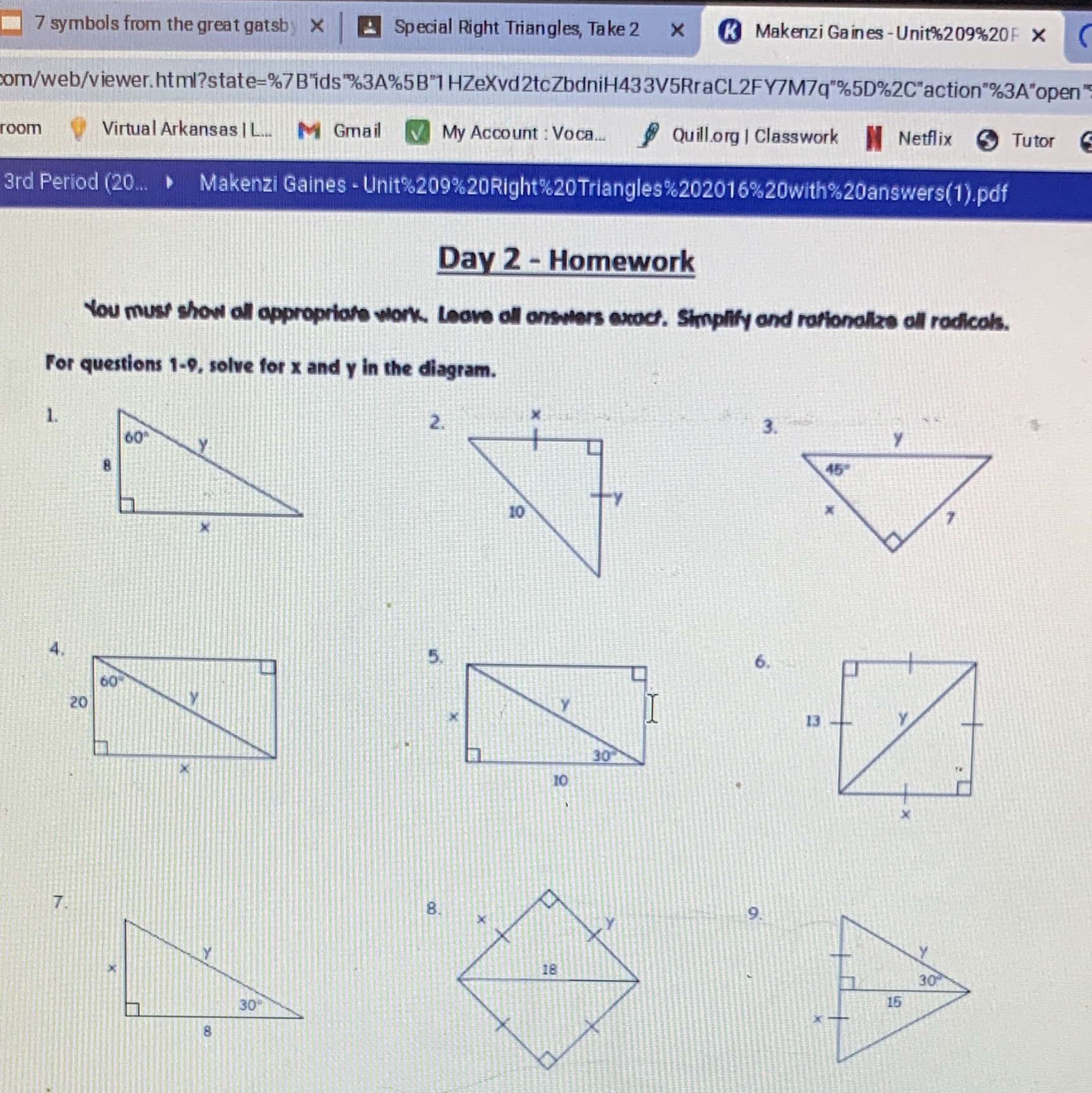 Please help!! I need these solved asap I don't