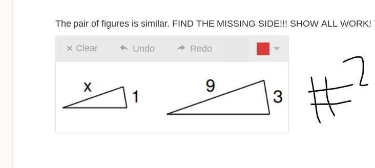 help please i The ratio for the measures at three