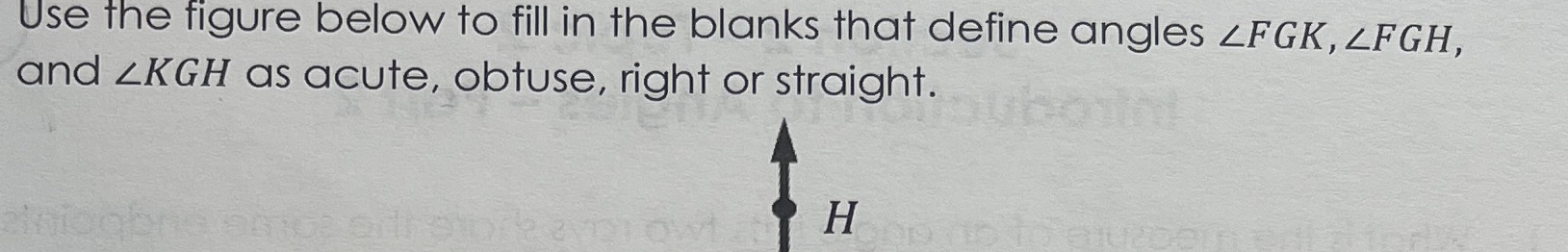 Use the figure below to fill in the blanks that