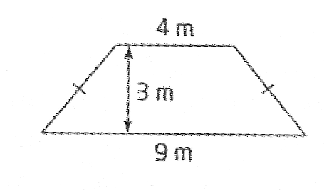 Geometry 1 . Calculate the unknown side for each