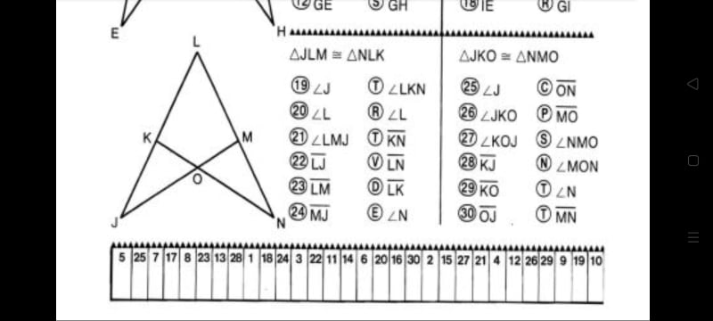 OGE GH GI E AJLM = ANLK AJKO = ANMO 19 ZJ 1 LLKN