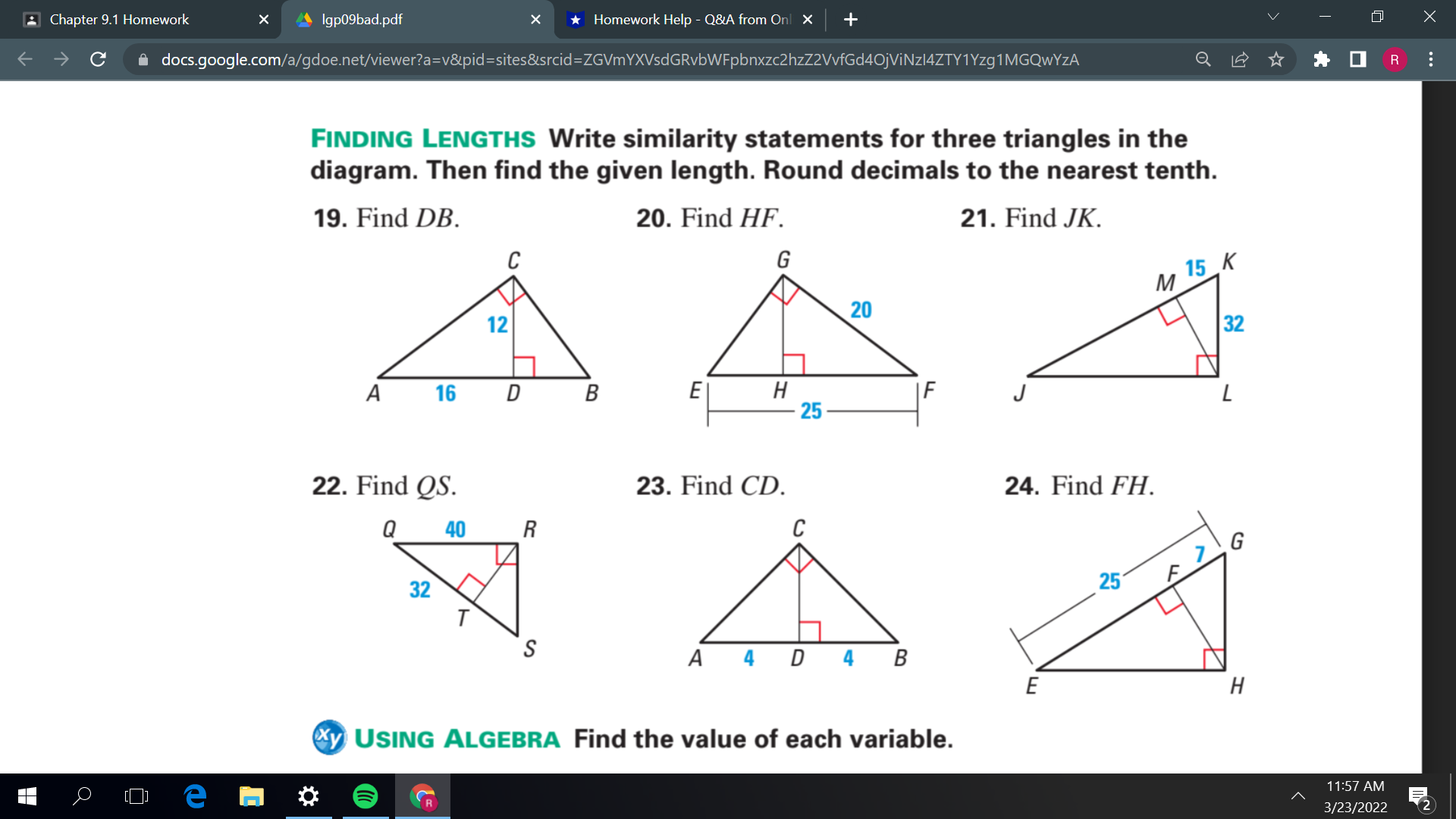 Answer 13 to 15 Answer 17 to 18 Chapter 9.1
