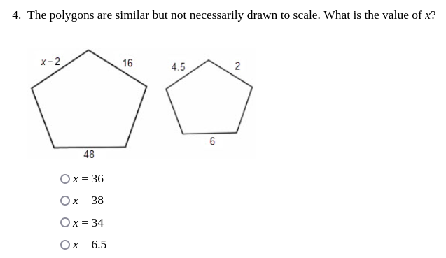 8. What is the value of x, given that AF || BD? 4