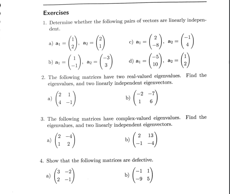 please help me with #1 (b), 2(b), 3(b), 4(b). im