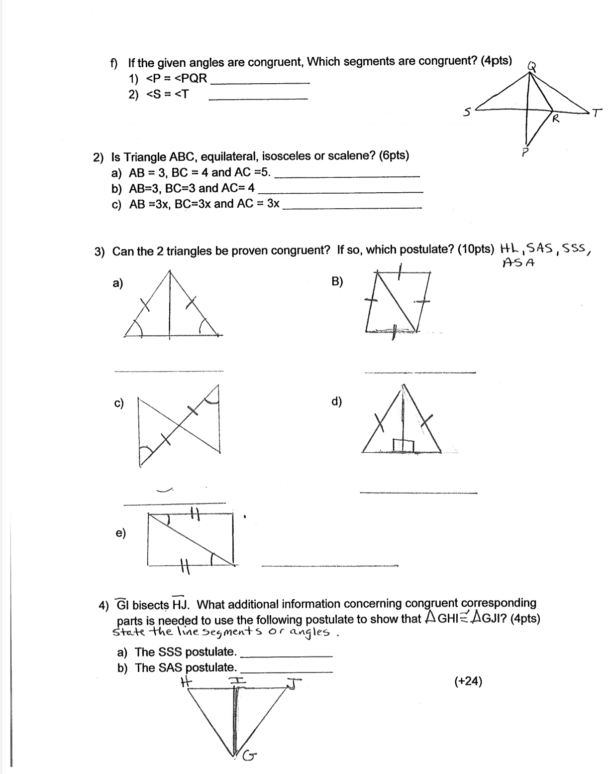 Complete the following study guide on a separate