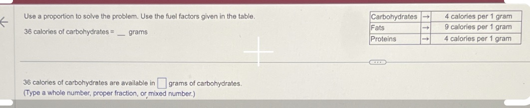 Use a proportion to solve the problem. Use the