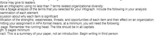 force may give to leaders. ate an infographic